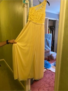 david's bridal yellow bridesmaid dresses | | Davids Bridal Dress In Cinnamon Db Studios wedding sunflower yellow bridesmaid dresses